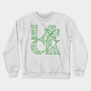 Lucky Shamrock Crewneck Sweatshirt